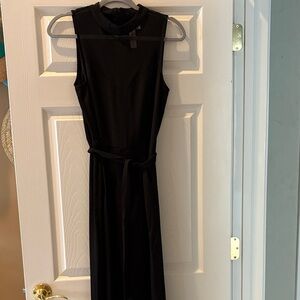 Emma & Michele Black Sleeveless Jumpsuit